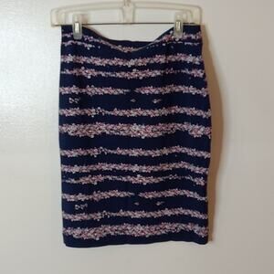 Pixley pull on Floral skirt. Career Comfortable. Medium